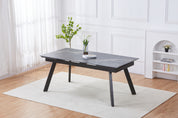 Ceramic Extandable Dining Table HTD1101 | Fondhouse