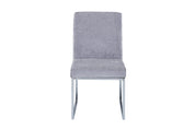 Chromed Dining Chair HTC812 | Fondhouse