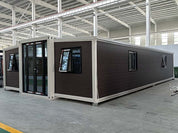40 Feet Sloping Top Double-wing Expansion Box House ES40F