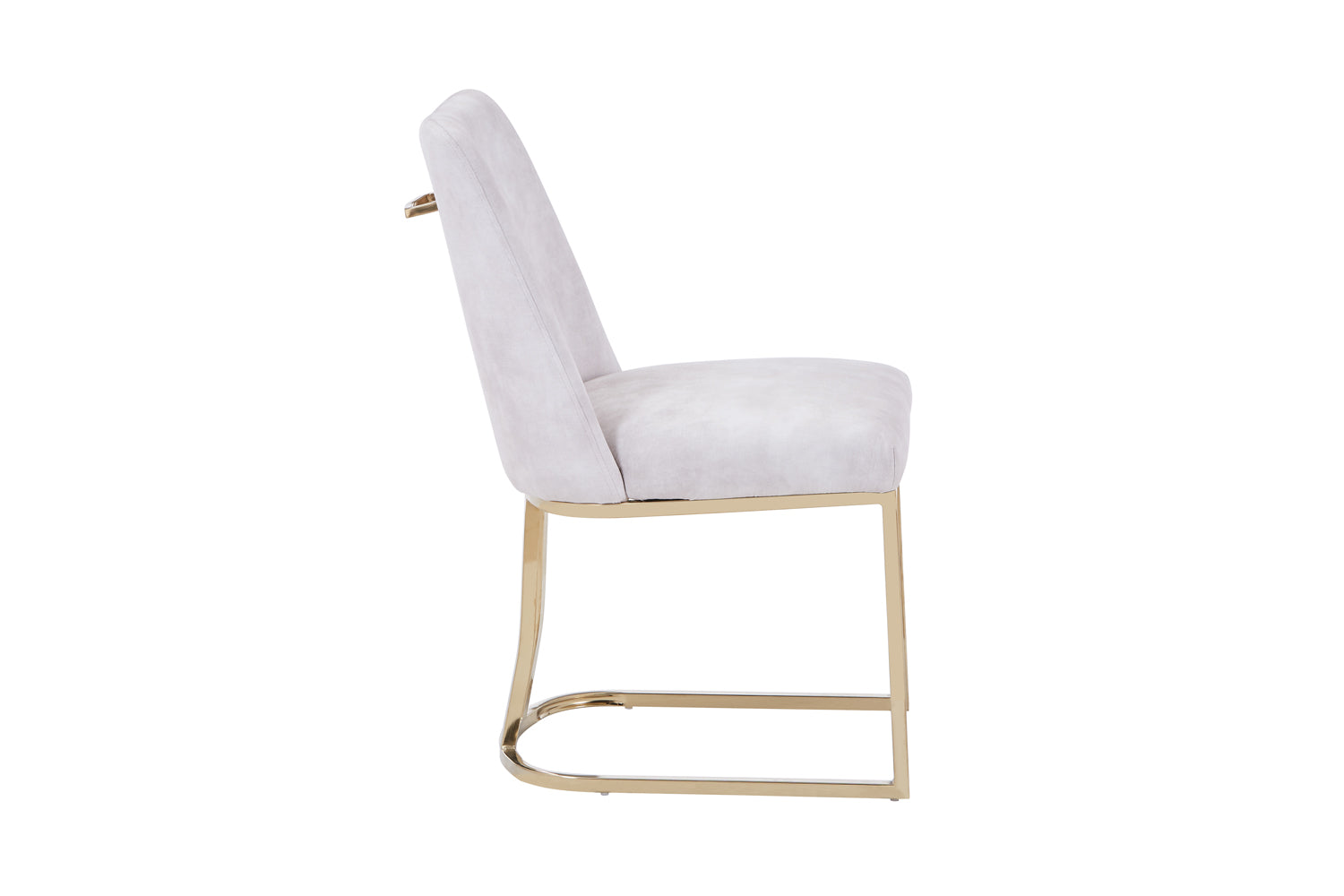 Gold Chromed Dining Chair HT08 | Fondhouse