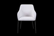 Dining Chair Fabric with Metal Black Powder Coating Legs HTC0626 | HOMETREE