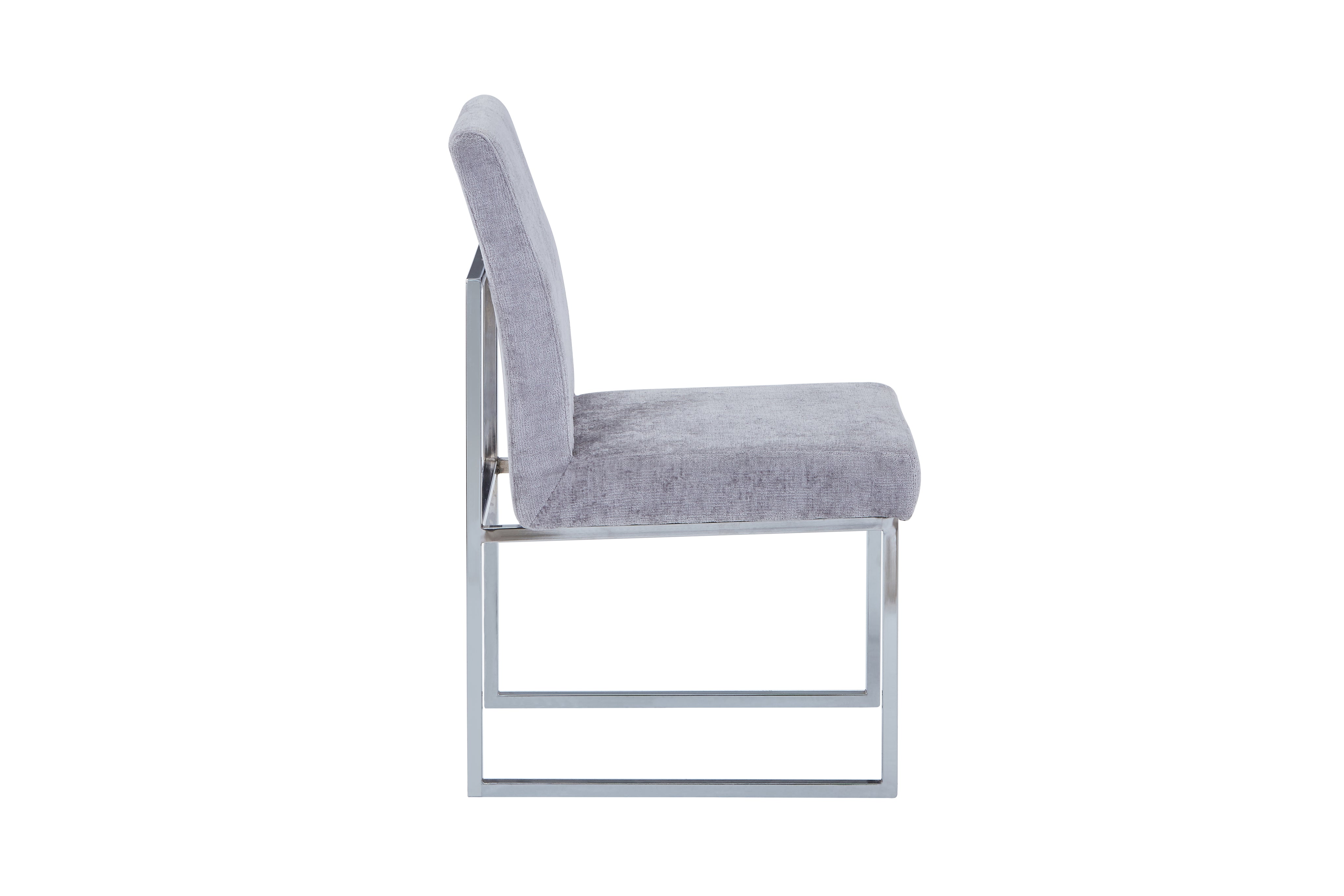 Chromed Dining Chair HTC812 | Fondhouse