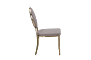 Stainless Steel Frame Dining Chair HTC806 | Fondhouse