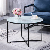 Coffee Table Round LKL1401CTAWS | LEUKHOME