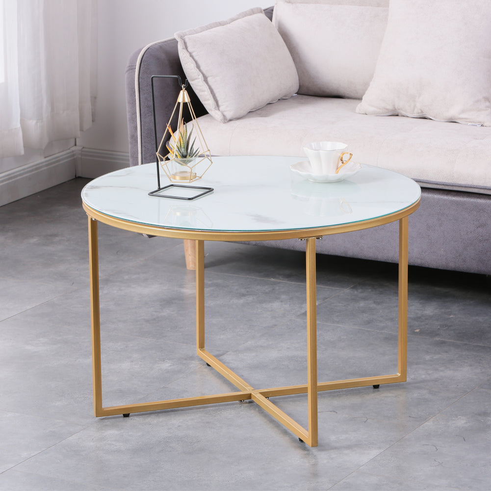 Coffee Table Round LKL1402CTAWS | LEUKHOME