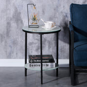 طاولة جانبية مستديرة LKL139STAWS | LEUKHOME
