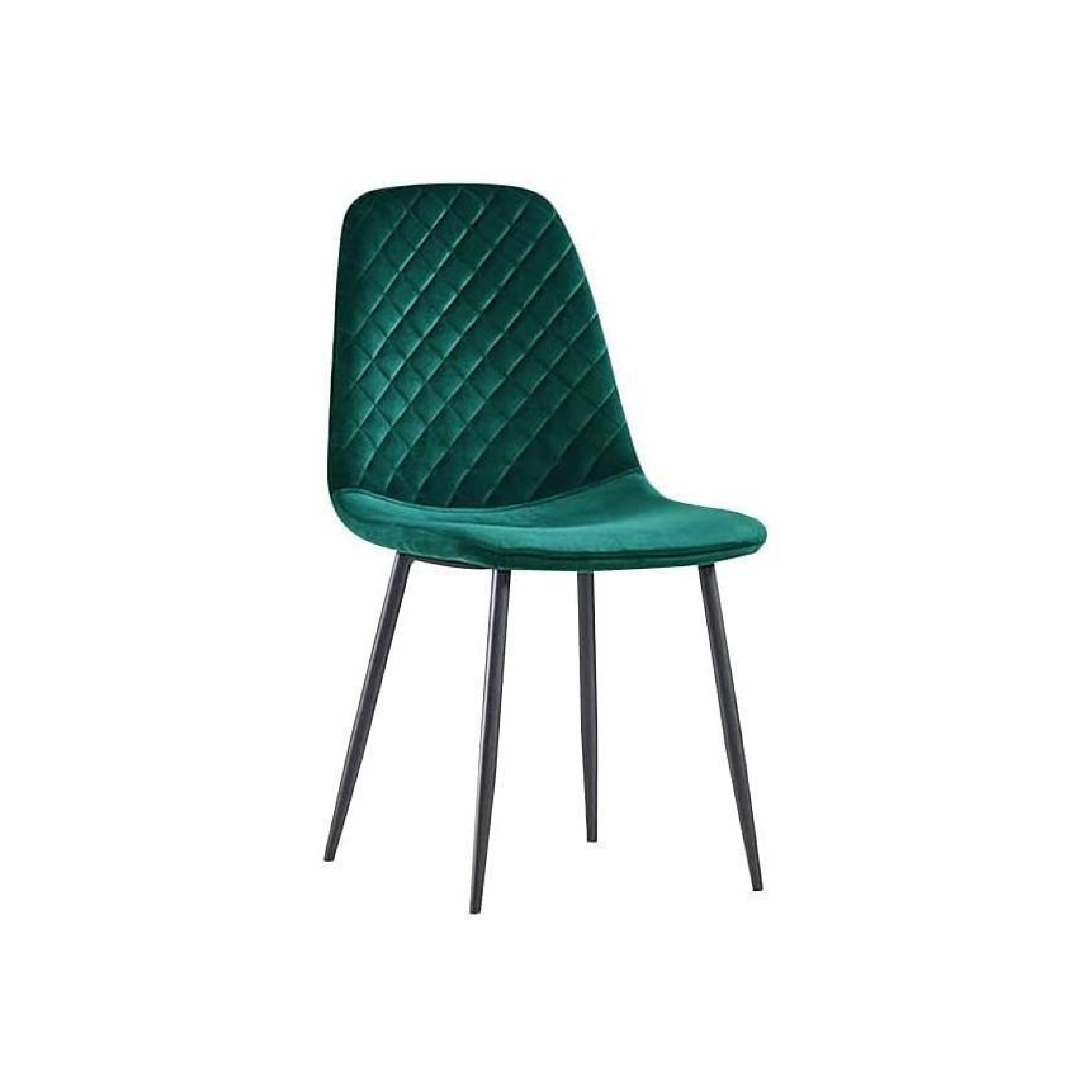 Green velvet chair (1pc).024-1-1（DE）