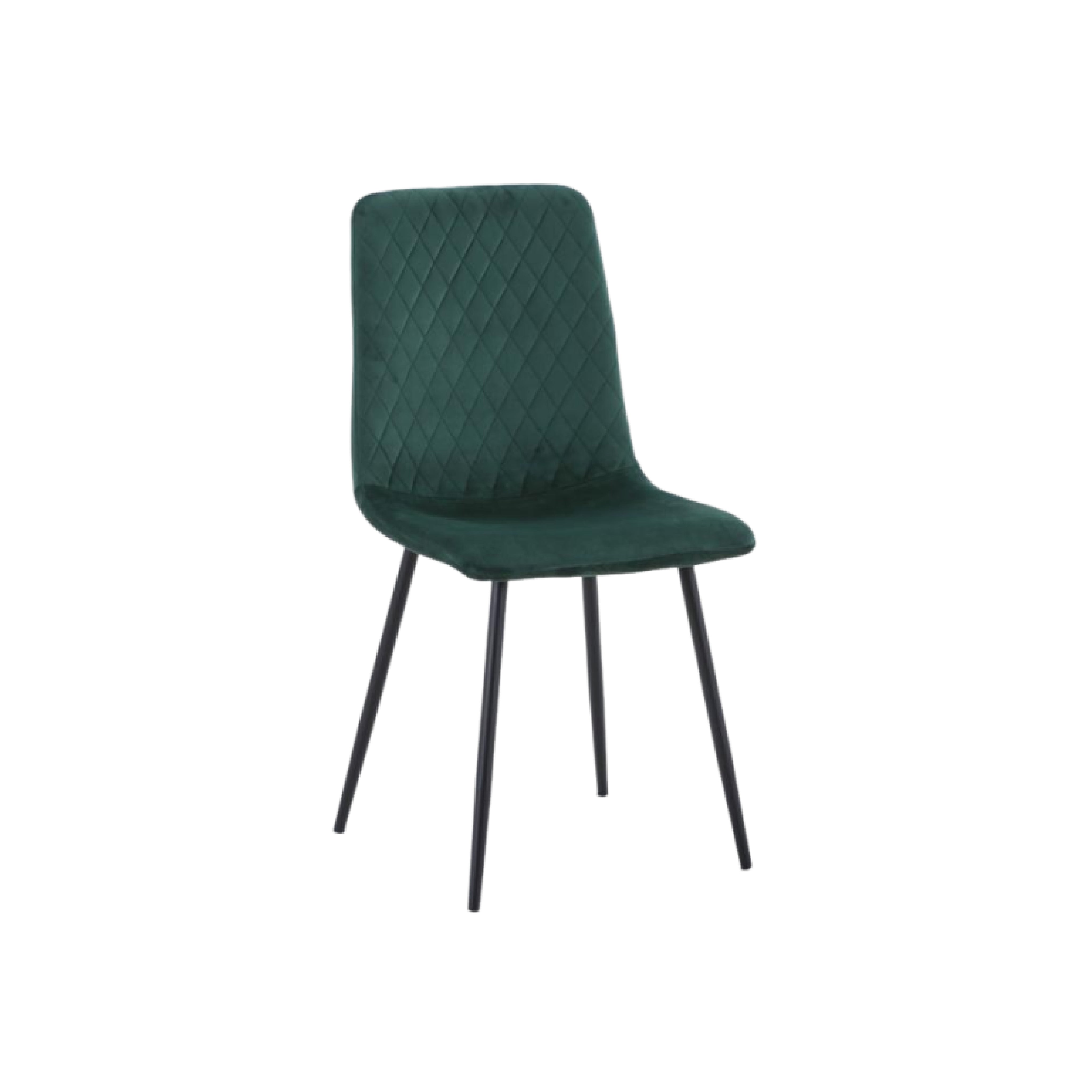 Dining Chair Velvet (4 Chairs) LKD125DCAWS | LEUKHOME