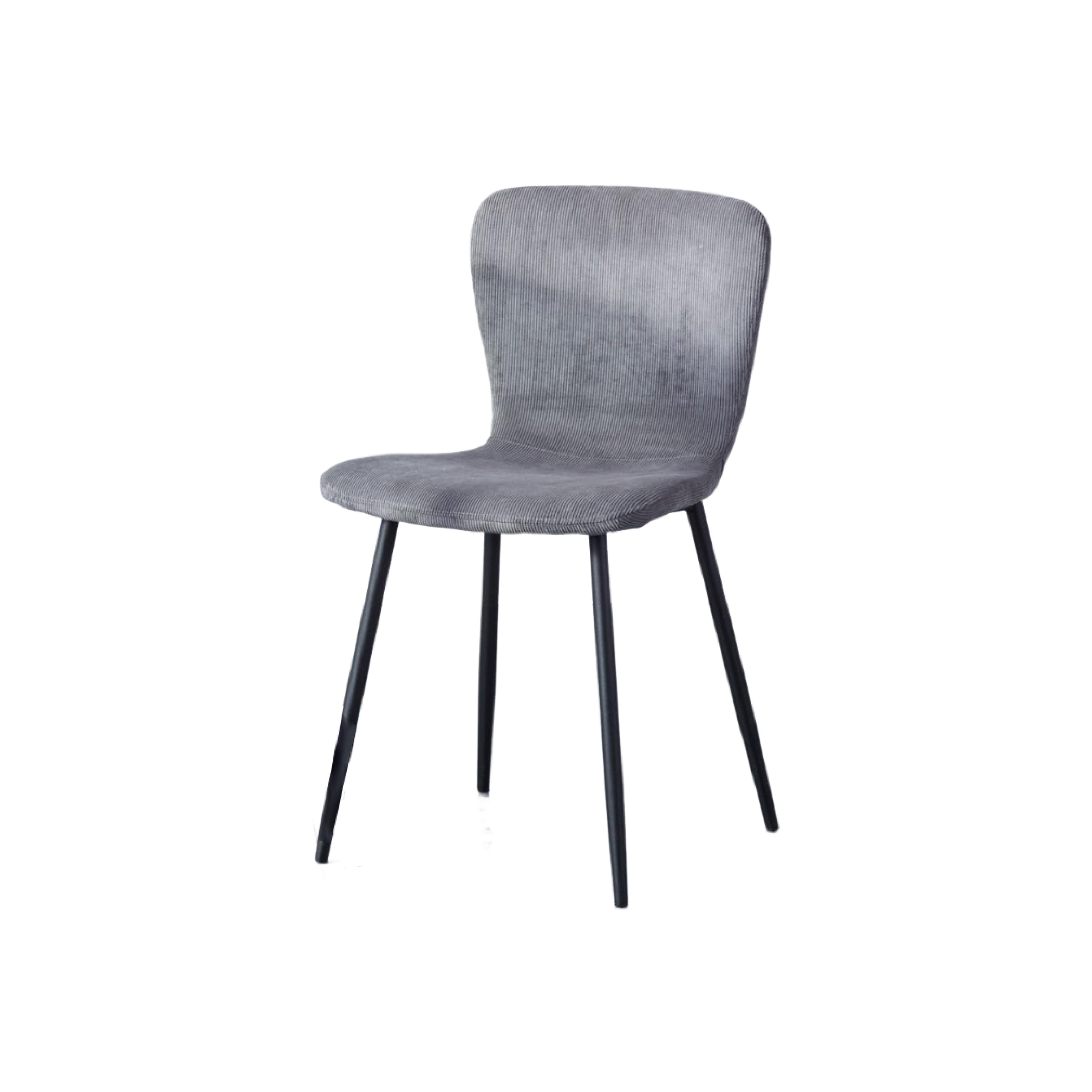 Dining Chair Velvet (4 Chairs) LKD148DCAWS | LEUKHOME