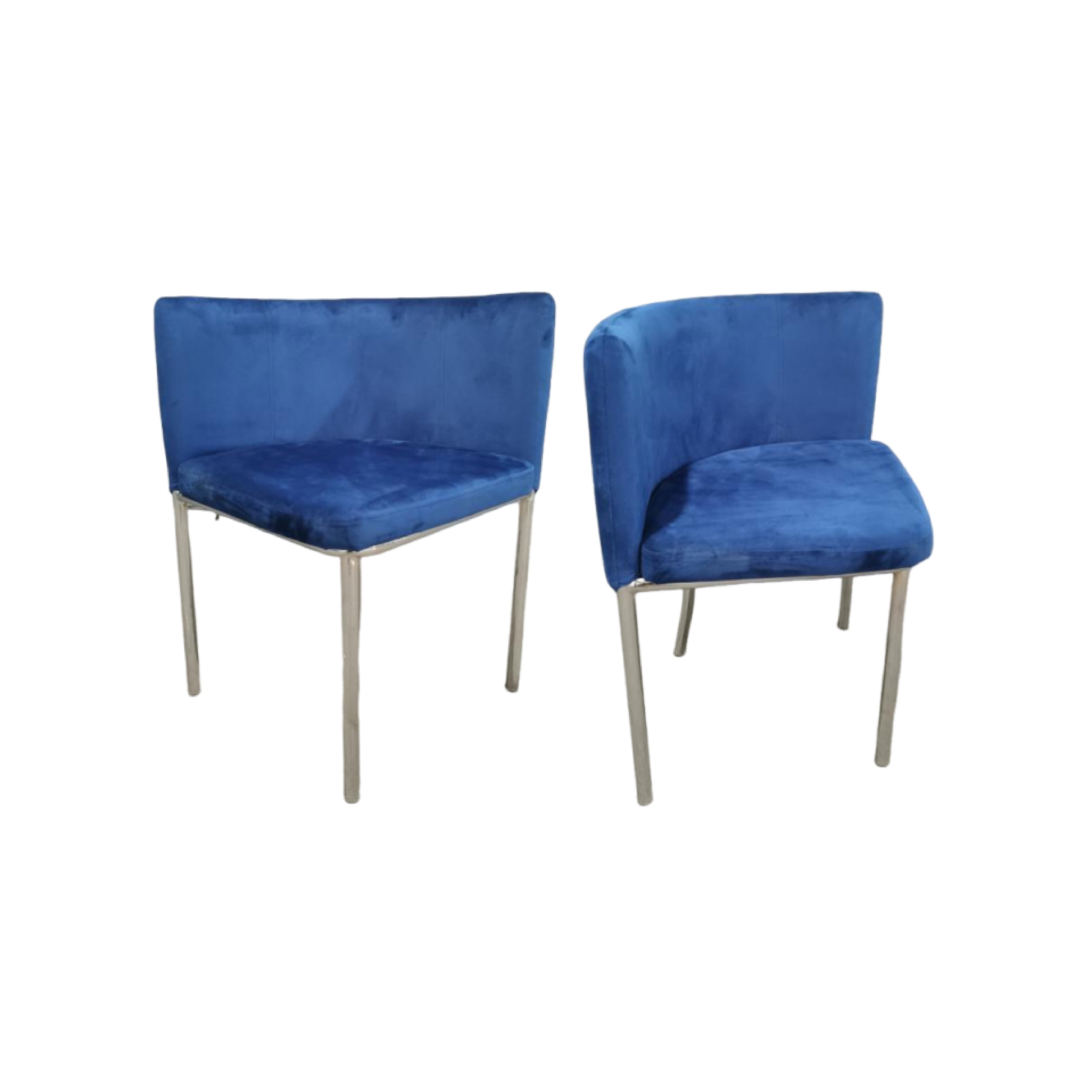 Dining Chair Grey PU (2 Chairs) LKD172DCAWS | LEUKHOME