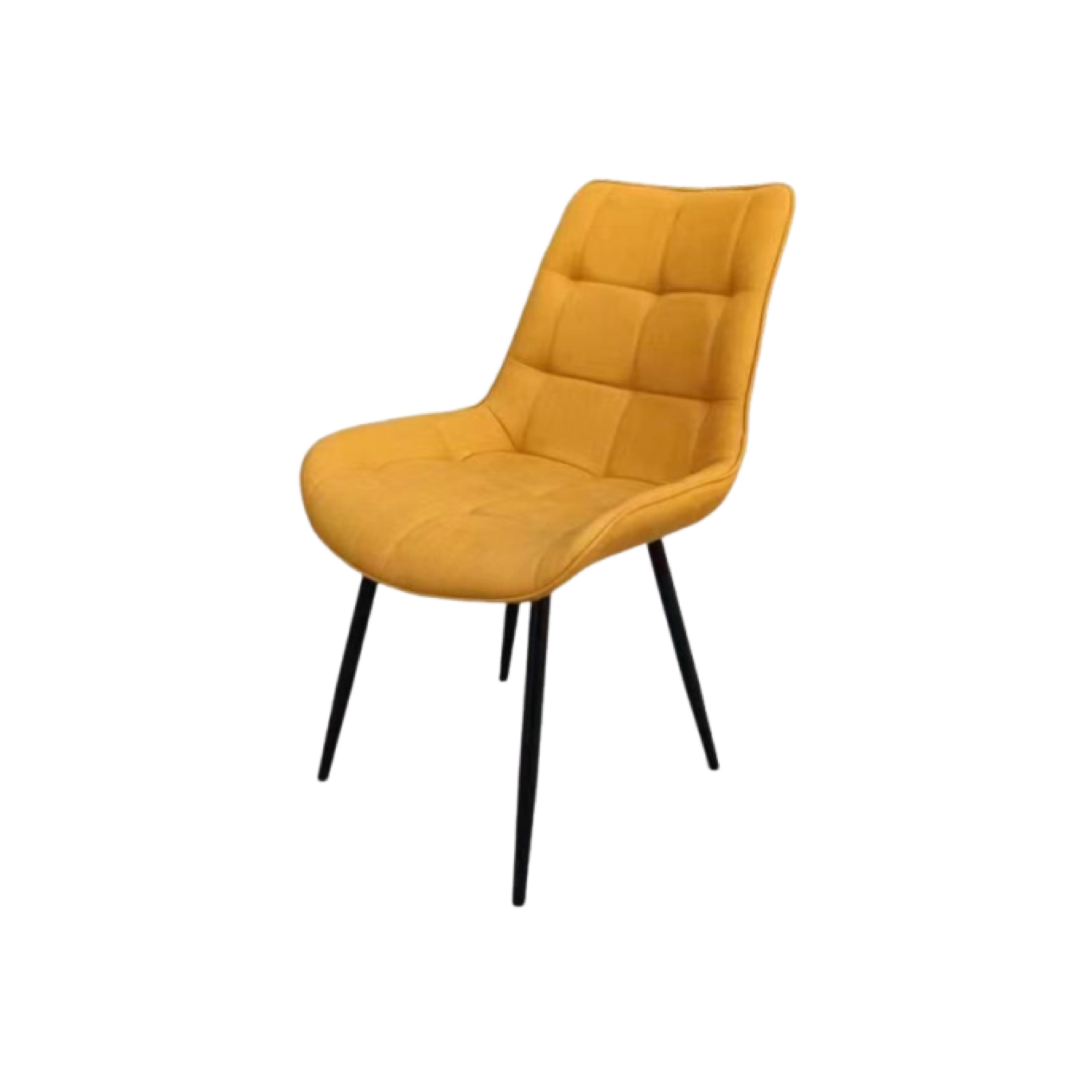 Dining Chair Fabric (2 Chairs) LKD174DCAWS | LEUKHOME