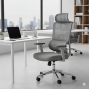 Office Chair Ergonomic Design (2 Chairs) LKW803ROCTA | LEUKHOME
