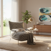 كرسي بذراعين LKX006ACSY | LEUKHOME