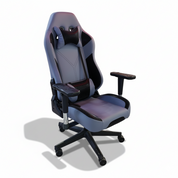 Gaming Chair Grey Adjustable Height (1 Chair) LKG010GCYN | LEUKHOME