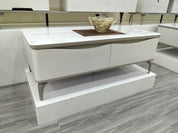 Coffee Table Artificial Stone Baking Paint LKL061CTJKN | LEUKHOME