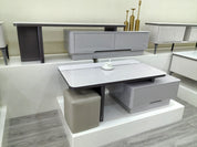 TV Stand Artificial Stone Baking Paint LKL064TSJKN | LEUKHOME