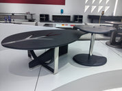 Coffee Table Stainless Steel Wood Veneer‌ LKL022TSZZ | LEUKHOME