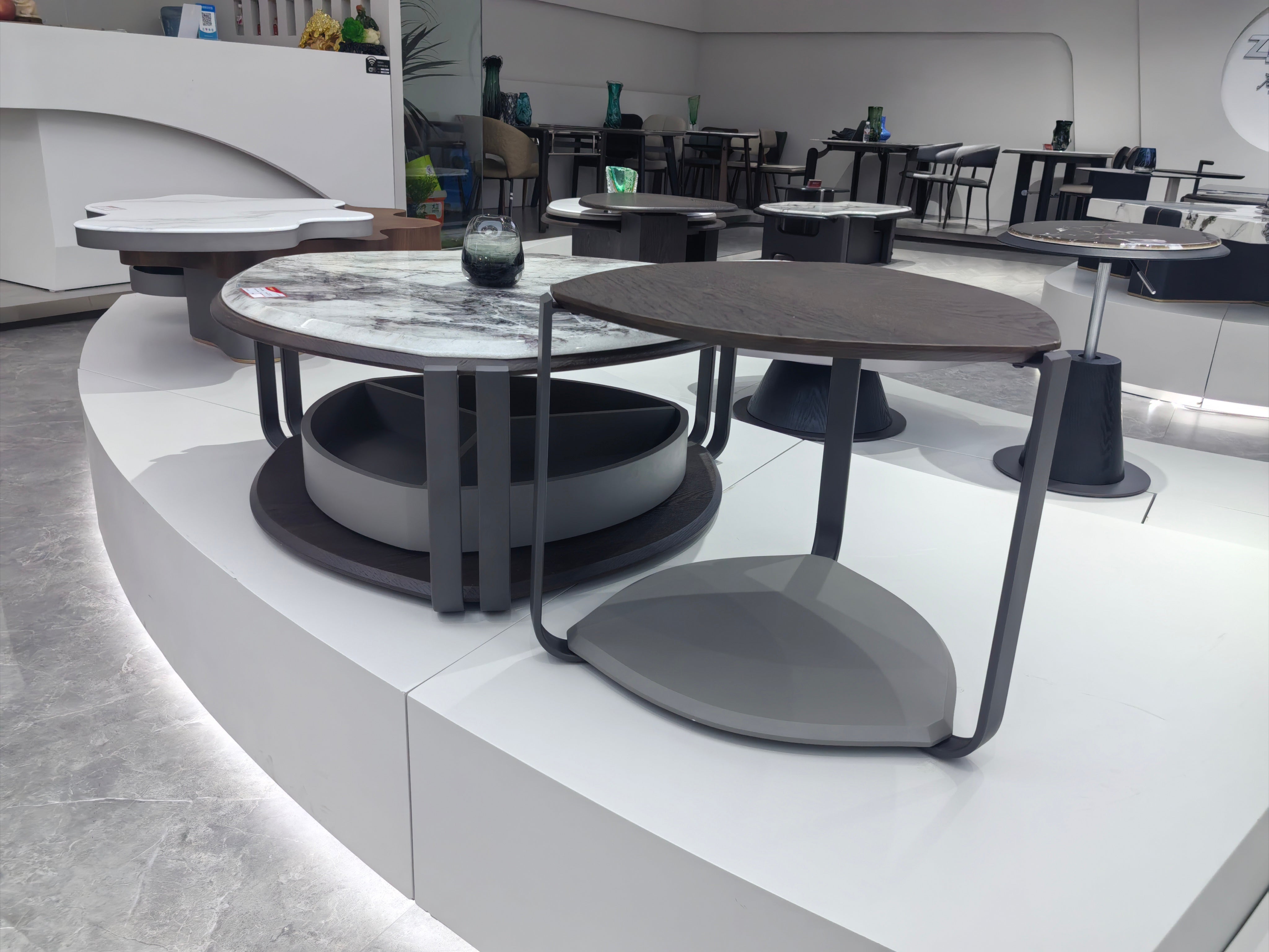 Coffee Table Super Crystal Stone LKL027CTZZ | LEUKHOME