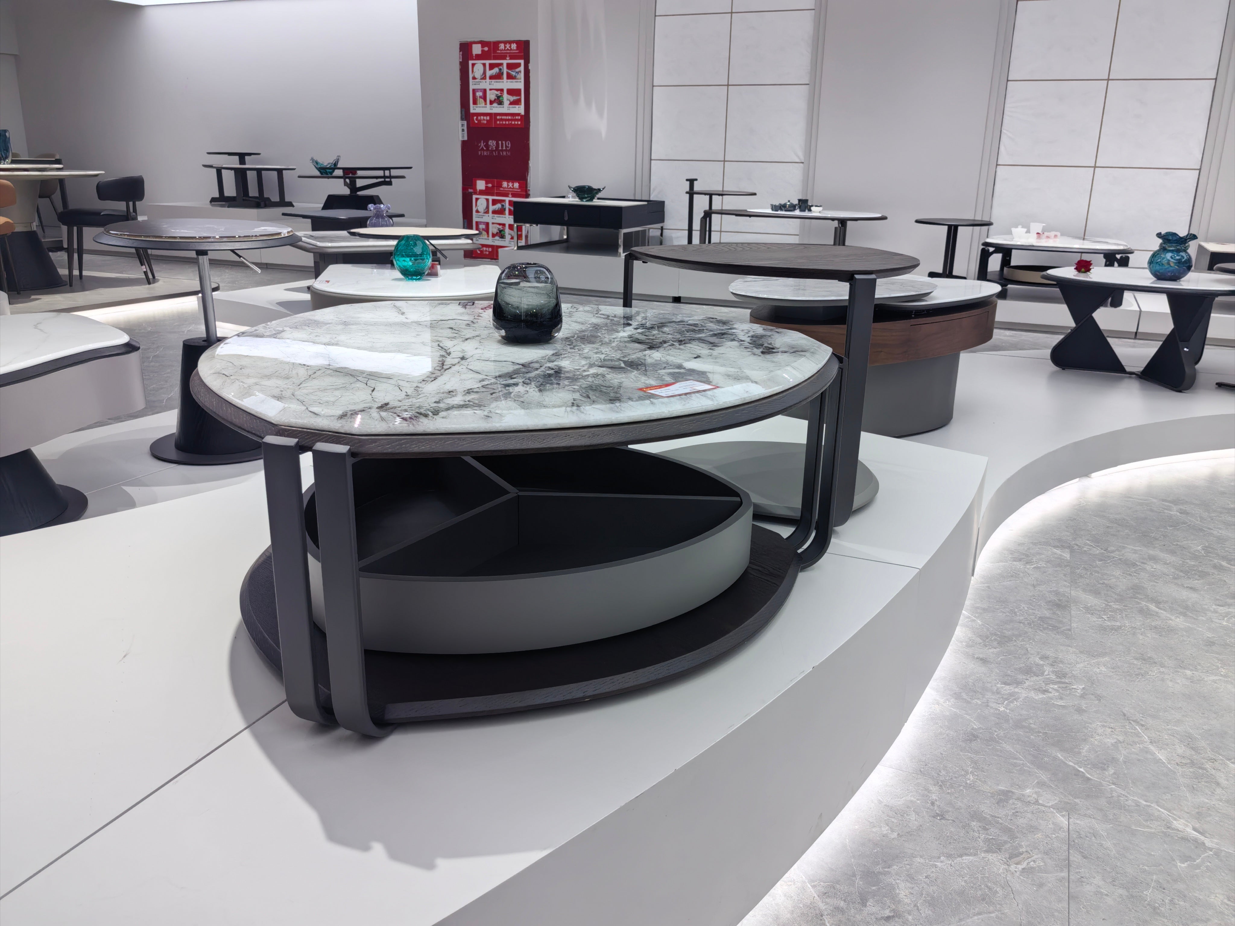 Coffee Table Super Crystal Stone LKL027CTZZ | LEUKHOME
