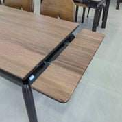 Dining Table Artificial Stone Oak LKD005DTXYD | LEUKHOME