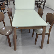 Dining Table Sintered Stone Oak LKD009DTXYD | LEUKHOME