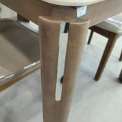 Dining Table Sintered Stone Oak LKD009DTXYD | LEUKHOME