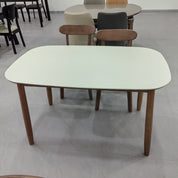 Dining Table Sintered Stone Oak LKD011DTXYD | LEUKHOME