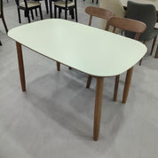 Dining Table Sintered Stone Oak LKD011DTXYD | LEUKHOME