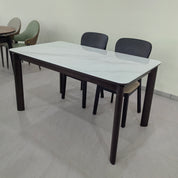 Dining Table Artificial Stone Oak LKD013DTXYD | LEUKHOME