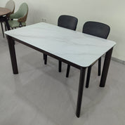Dining Table Artificial Stone Oak LKD013DTXYD | LEUKHOME