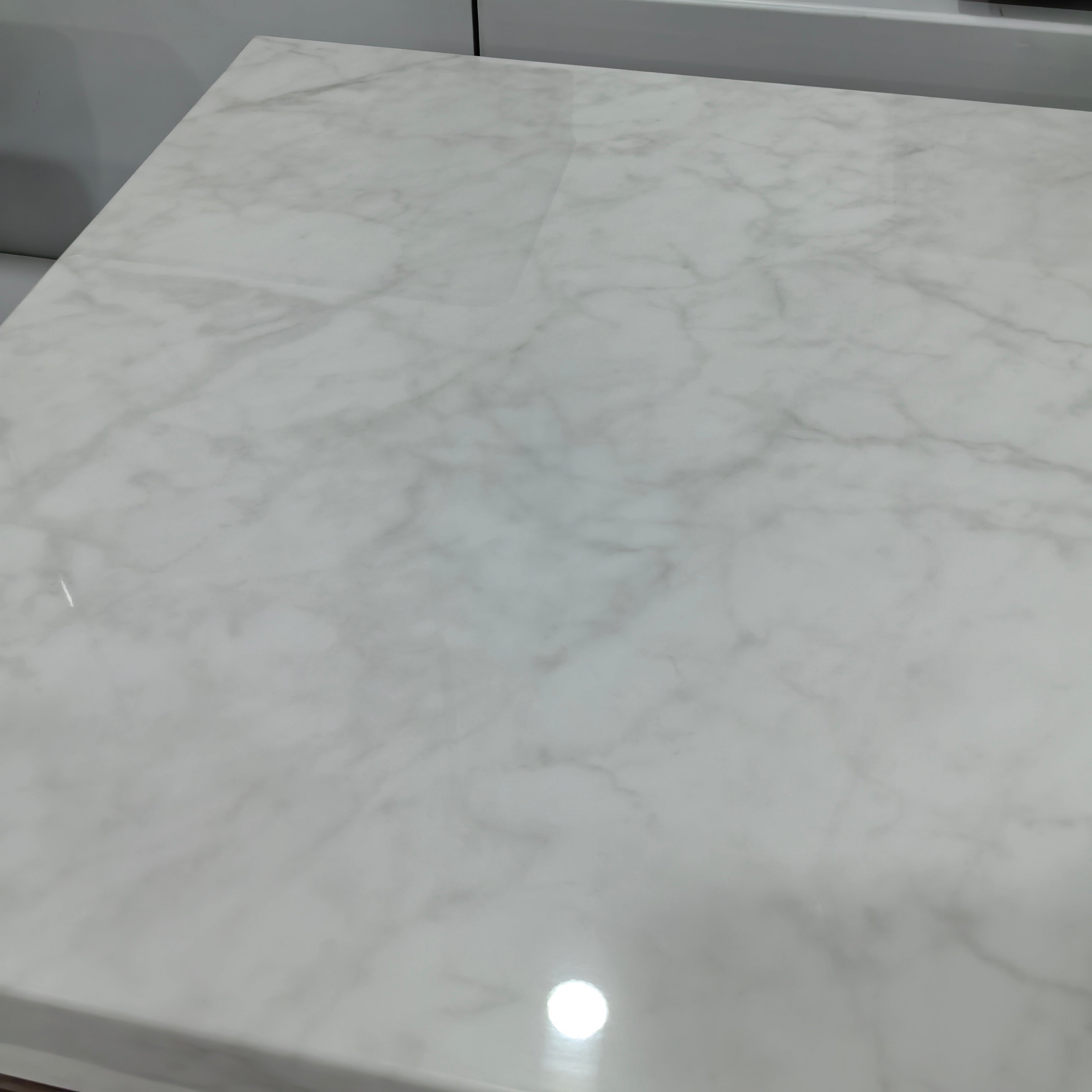 TV Stand Imitation Marble Wood Veneer‌ LKLM1519TSFH | LEUKHOME