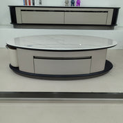 Coffee Table Artificial Stone Baking Paint Raised LKLM1520CTFH | LEUKHOME