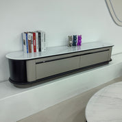 TV Stand Artificial Stone Baking Paint Raised LKLM1520TSFH | LEUKHOME