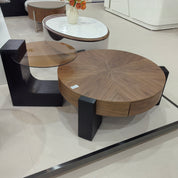 Coffee Table Wood Veneer‌ LKLM2517CTFH | LEUKHOME