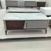 Coffee Table Artificial Stone Baking Paint LKLV5513CTFH | LEUKHOME