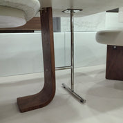Coffee Table Marble Wood Veneer‌ LKLM1525CTFH | LEUKHOME