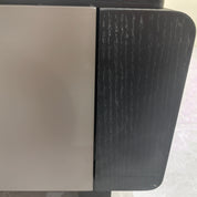 TV Stand Artificial Stone‌ Wood Veneer‌ LKL038TSAYG | LEUKHOME