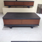 Coffee Table Sintered Stone‌ Baking Paint Wood Veneer‌ LKL041CTAYG | LEUKHOME