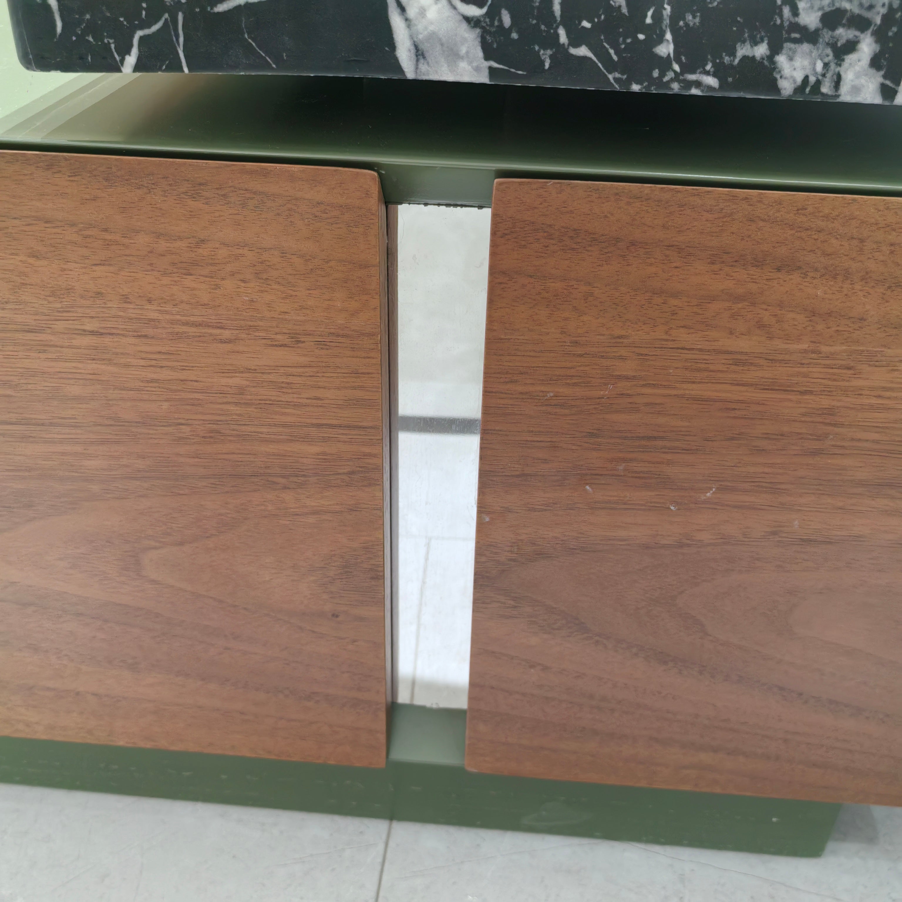 Coffee Table Marble Baking Paint Wood Veneer‌ LKL044CTAYG | LEUKHOME