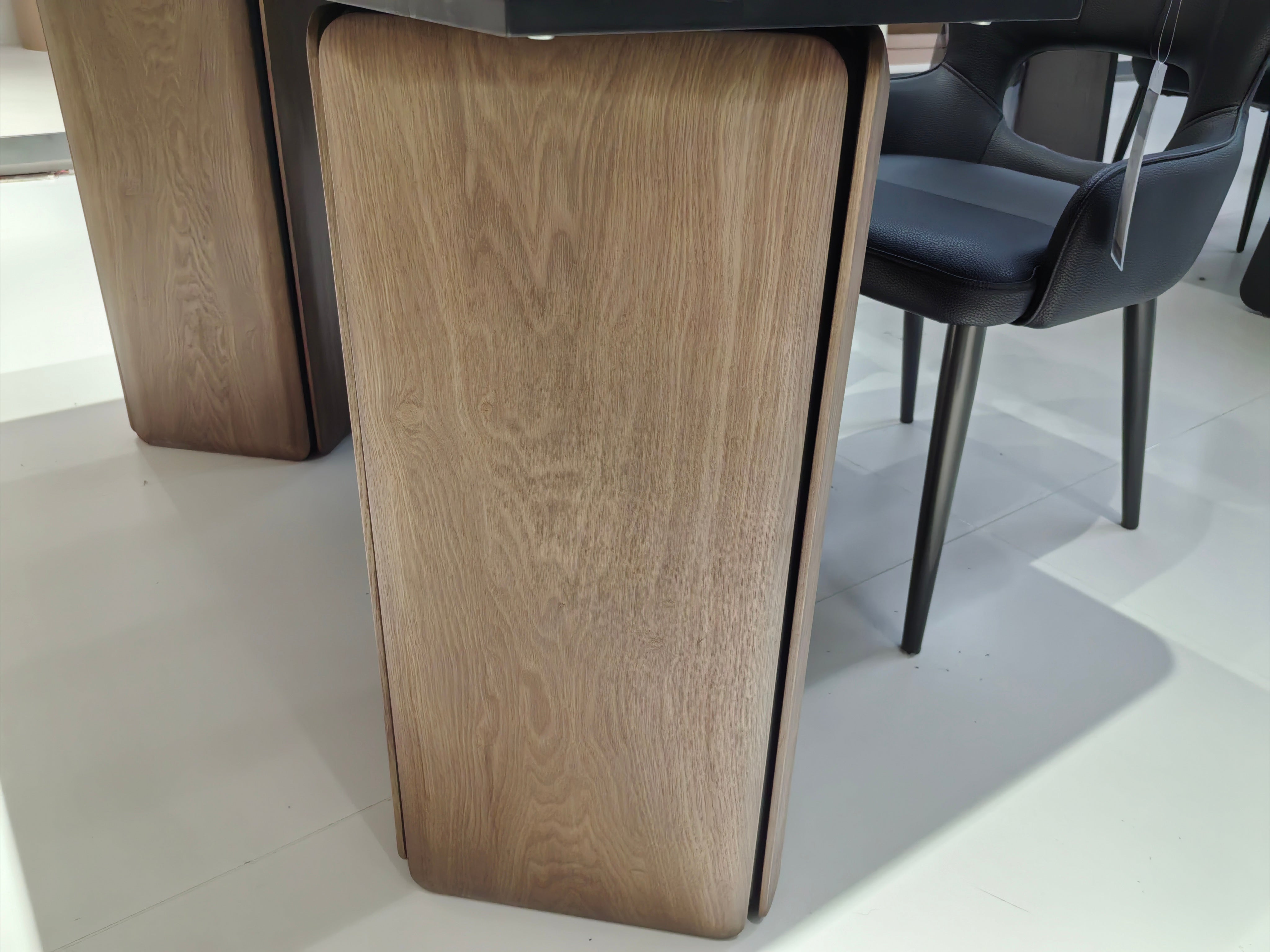 Dining Table Super Crystal Wood Veneer LKD077DTSSJ | LEUKHOME