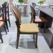 Обеденный стол PU (2 стула) LKD128DCSHYC | LEUKHOME