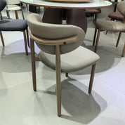 Обеденный стол PU (2 стула) LKD131DCSHYC | LEUKHOME