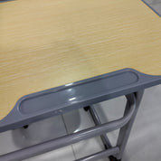 Double Desk and Chair, 1 Set (1 Table+2 Chairs) LKS101DKTSL | LEUKHOME