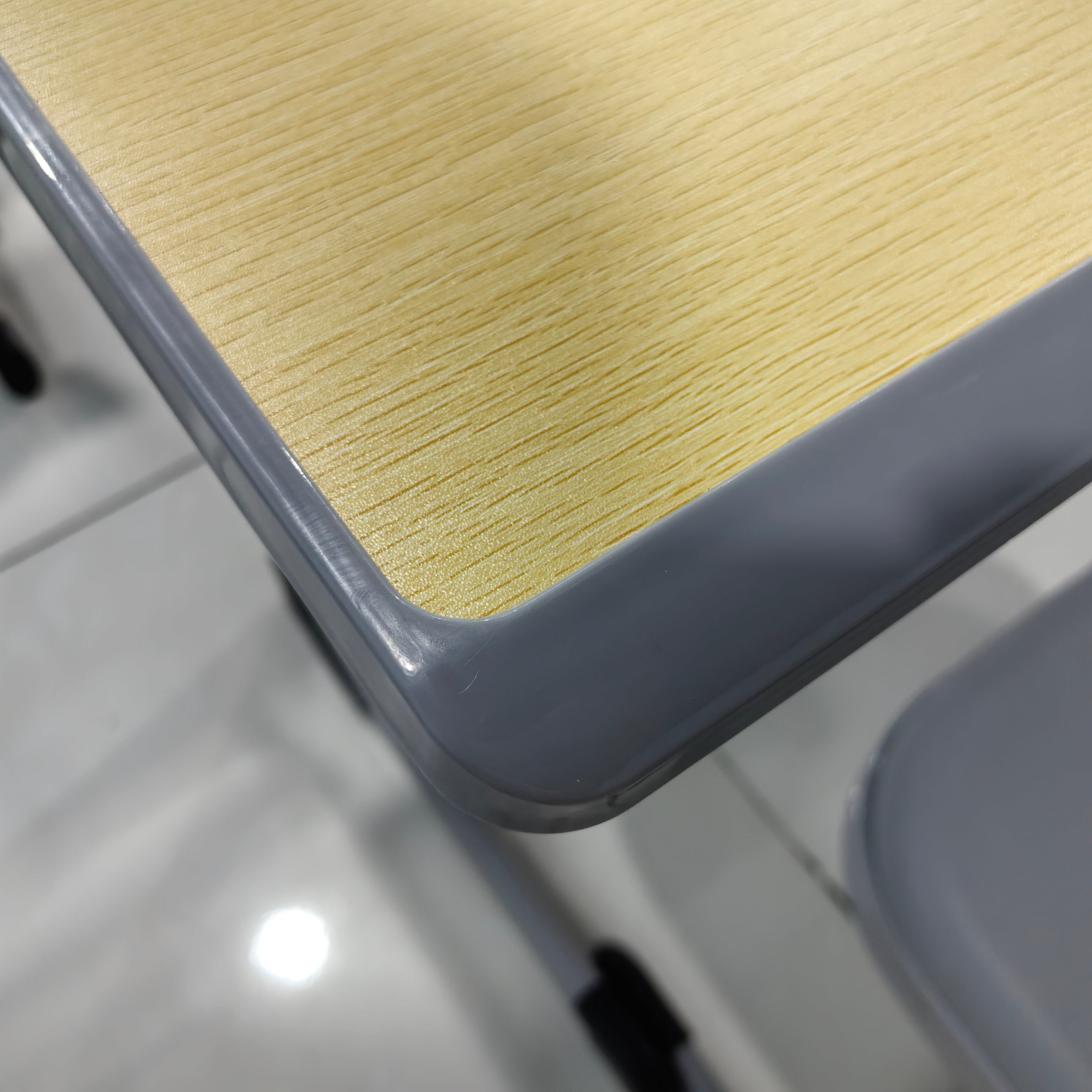 Double Desk and Chair, 1 Set (1 Table+2 Chairs) LKS101DKTSL | LEUKHOME