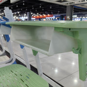 Single Desk and Chair, 2 Sets (2 Tables+2 Chairs) LKS202DKTSL | LEUKHOME