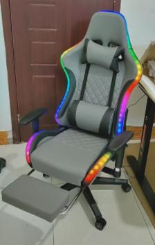 Gaming Chair (1 Chairs) LKG012GCYN | LEUKHOME