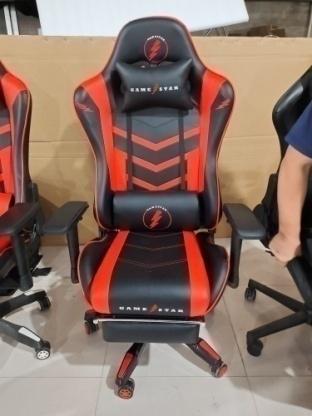 Gaming Chair (1 Chairs) LKG014GCYN | LEUKHOME