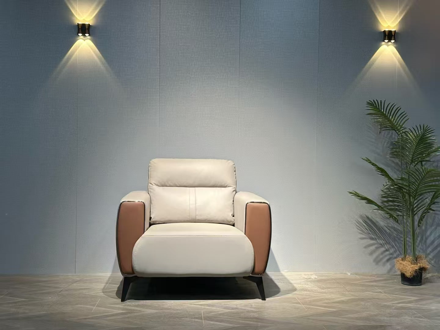 Sofa Set Eco Leather (3+1+1) LKL039SFXC | LEUKHOME
