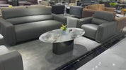 Sofa Set Eco Leather (3+1+1) LKL033SFXC | LEUKHOME