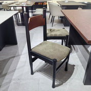 Dining Chair (2 Chairs) LKD039DCAYG | LEUKHOME